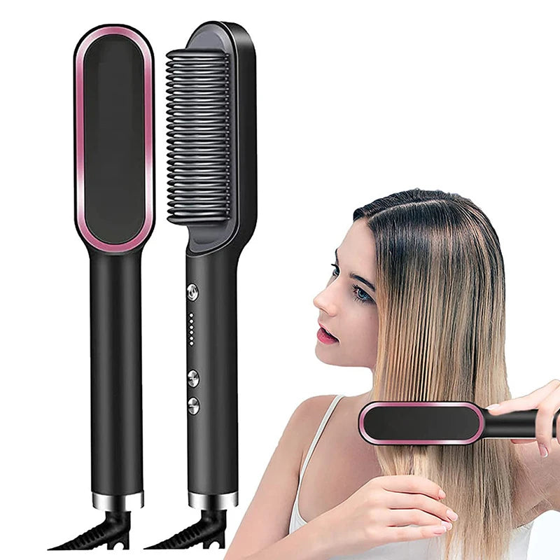 Hair Straightener Comb Styling Tool Plus LuxeThis™